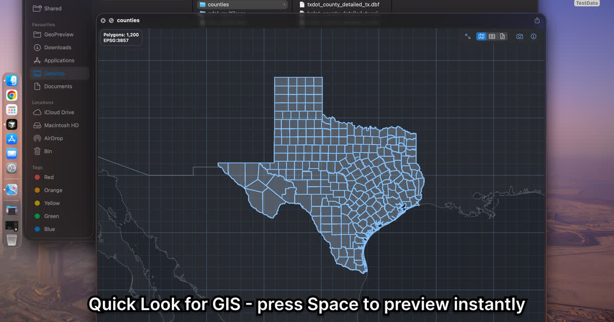 Geospatial File GeoPreview Blog | Open GIS files, preview layers, and export geodata on Mac